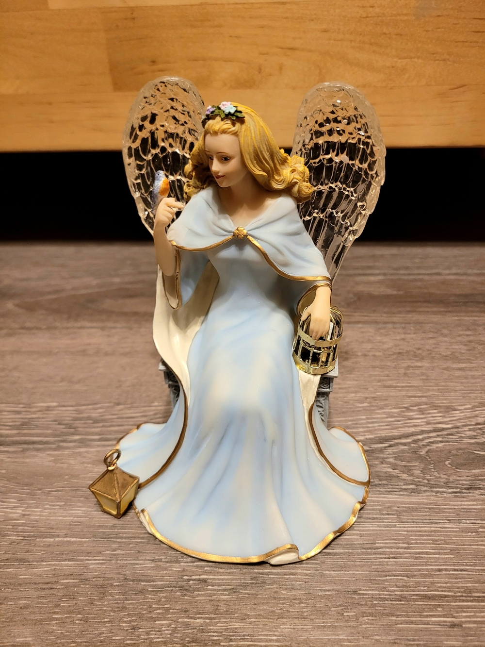Thomas Kinkade 'Angel Of Happiness' Figurine